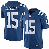 Nike Men & Women & Youth Colts 15 Phillip Dorsett Royal Blue Color Rush Limited Jersey,baseball caps,new era cap wholesale,wholesale hats